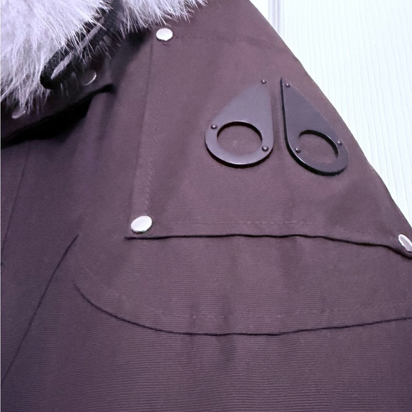 Moose Knuckles Dark Brown Parka with Fox Fur Trim 🦊 - Picture 5 of 12